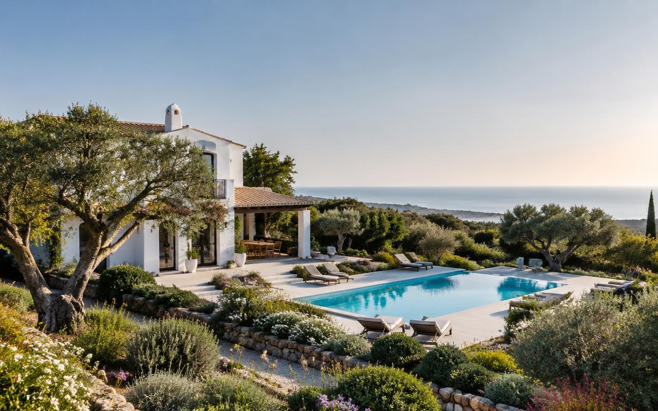 Algarve villa with garden and pool